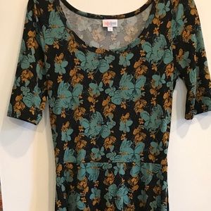 EUC LuLaRoe Ana maxi dress